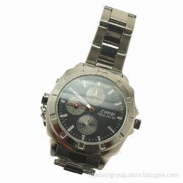 Spy Camera Watch with Photo Resolution of 1,280 x 960-pixel